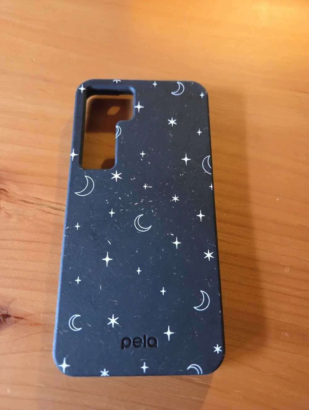 Pela Case Black Quiet Stars Samsung Galaxy S25 Case